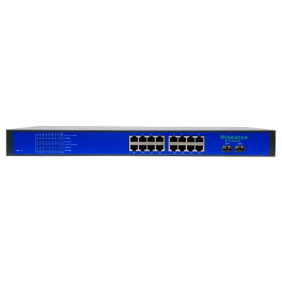 16+2 Port Full Giga 400W POE Switch (Built-in)