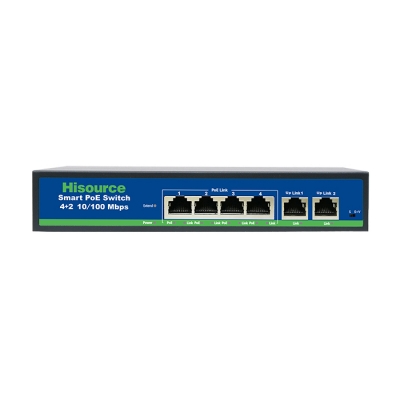 4POE+2FE 250m Long Distance POE Switch (INTERNAL)