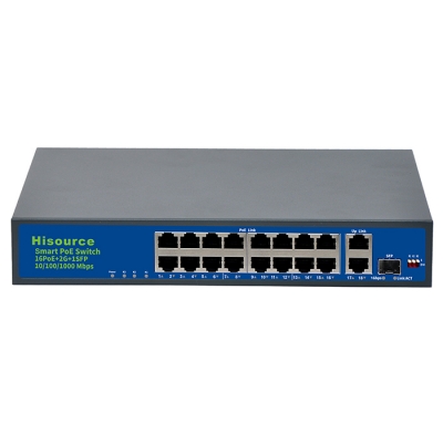 16+2+1 Port 250m Long Distance POE Switch (Built-in)